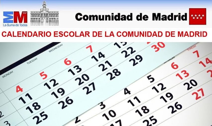 Calendario Escolar de la Comunidad del Madrid