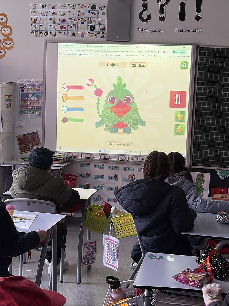 clase mas frutera proyecto bilingue colegio bilingüe valle del miro