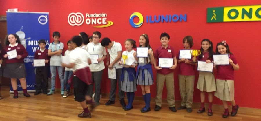 Nuestros alumnos de 5º de primaria ganan el concurso Iniciativa VOLVO