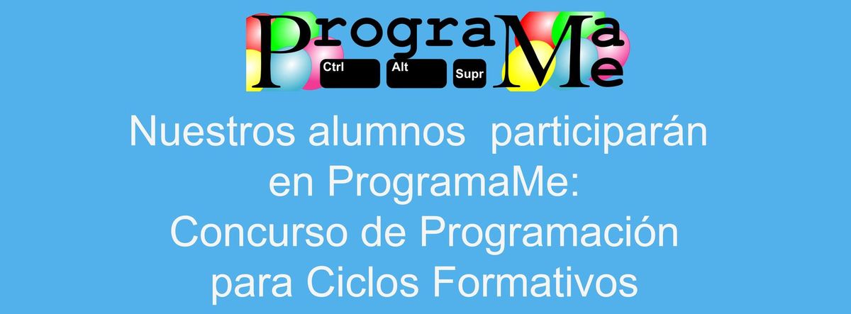 Los alumnos del Valle del Miro participarán en el concurso de programación ProgramaMe