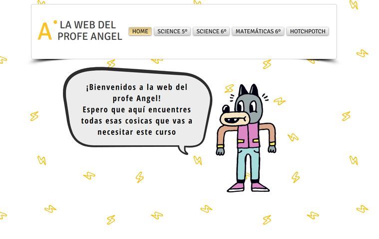 Página web Ángel Perea (Primaria) colegio bilingue valle del miro valdemoro