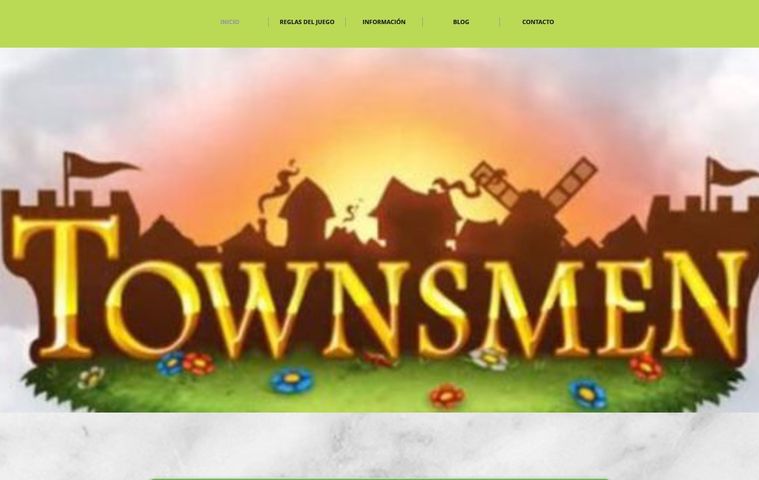 Página web 'Townsmen' colegio bilingue valle del miro valdemoro