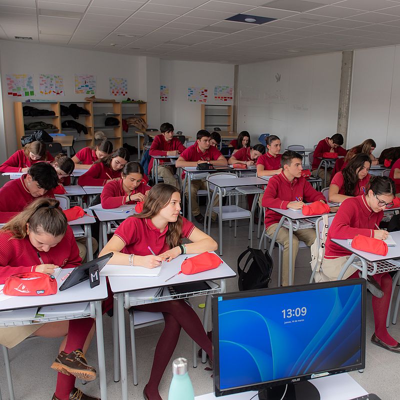 Educación secundaria en el Colegio Valle del Miro en Valdemoro